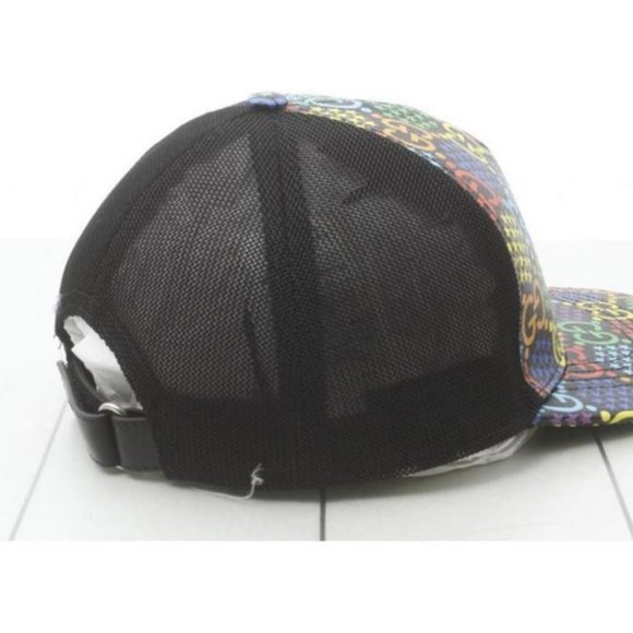 Gucci New Psychedelic GG Baseball Cap Hat with - Picture 3 of 12